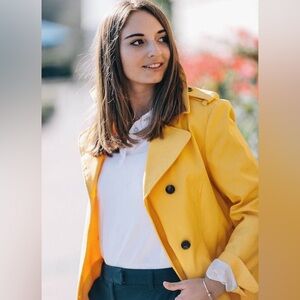 Brooks Brothers Red Fleece Trench Coat